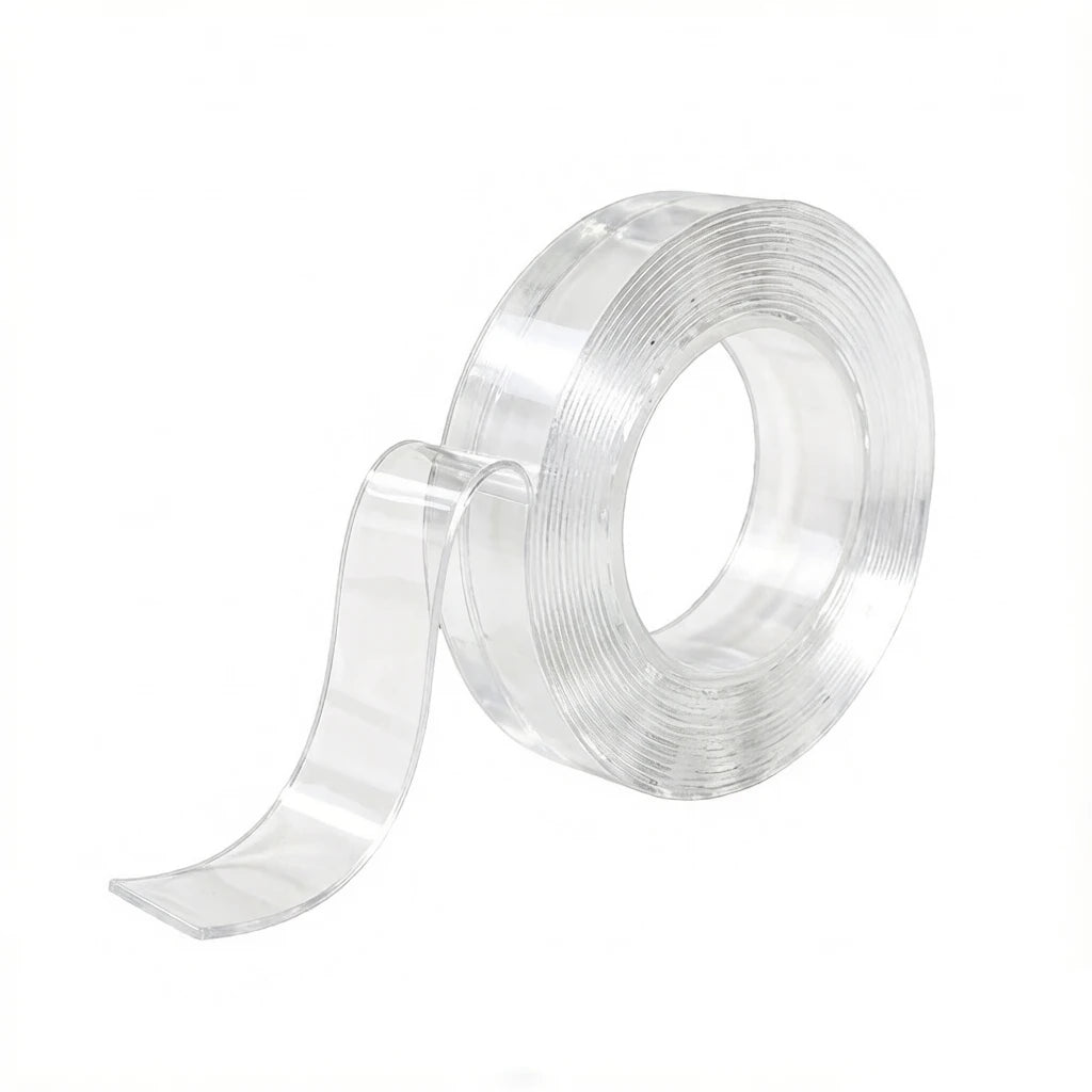 Transparent Nano Tape 24mm x 3m – Strong Reusable Grip