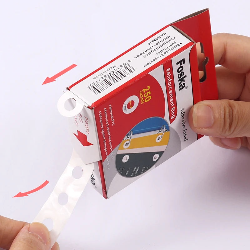 Hole Reinforcing Ring Labels – Roll of 250