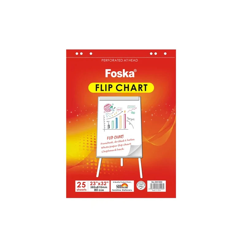 Flip Chart Paper Pad 584 x 813mm – 25 Sheets