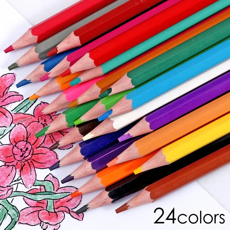 Erasable Plastic Colored Pencils – 7 Inch