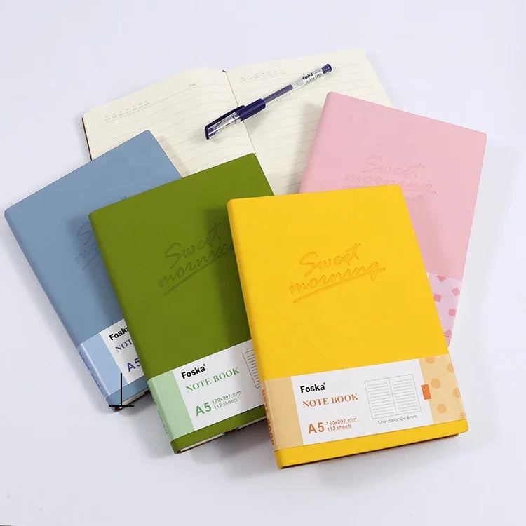 A5 PU Leather Hardcover Traveller's Planner Diary – 112 Sheets