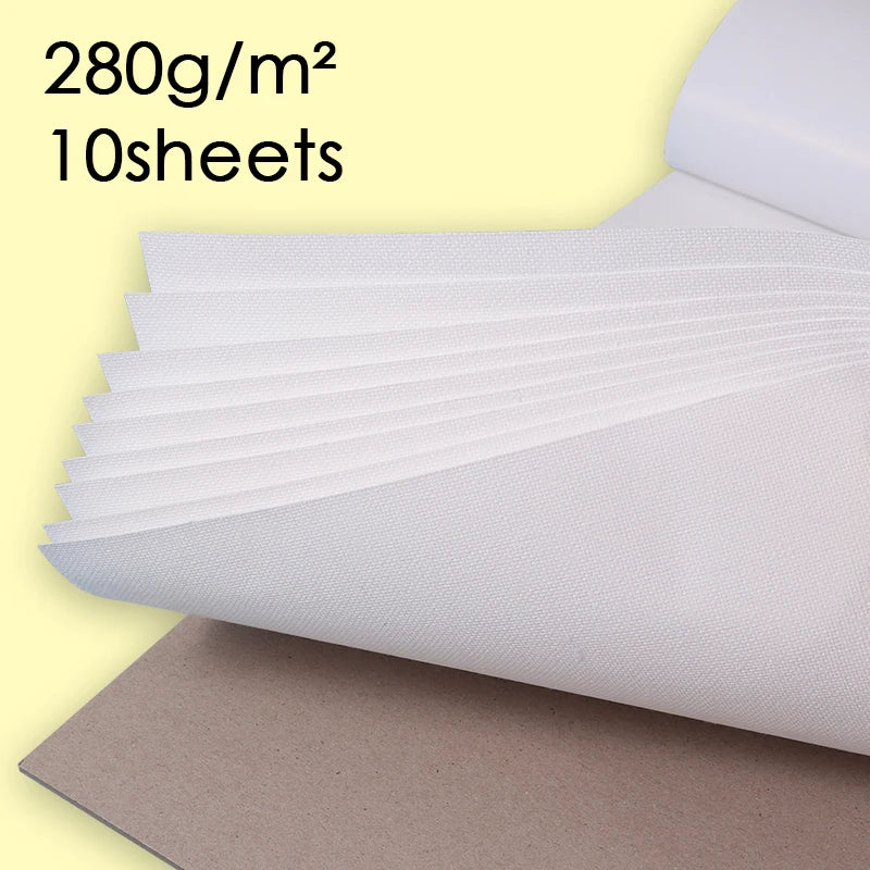 Spiral Canvas Pad 280gsm 10 Sheets
