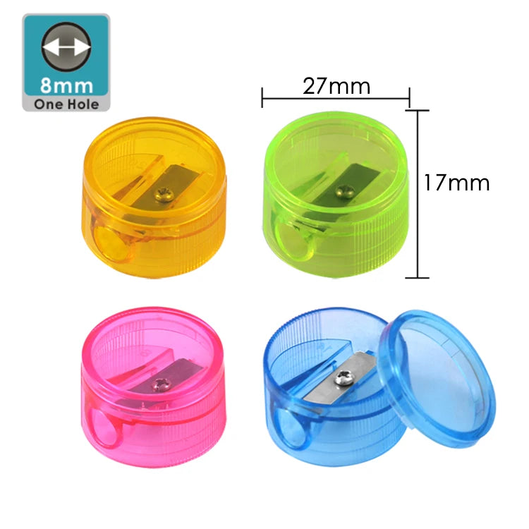 Handheld Plastic Pencil Sharpener for Kids
