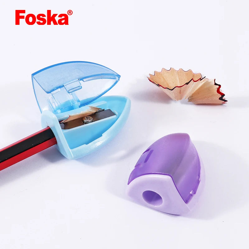 Single-Hole Pencil Sharpener with Cap