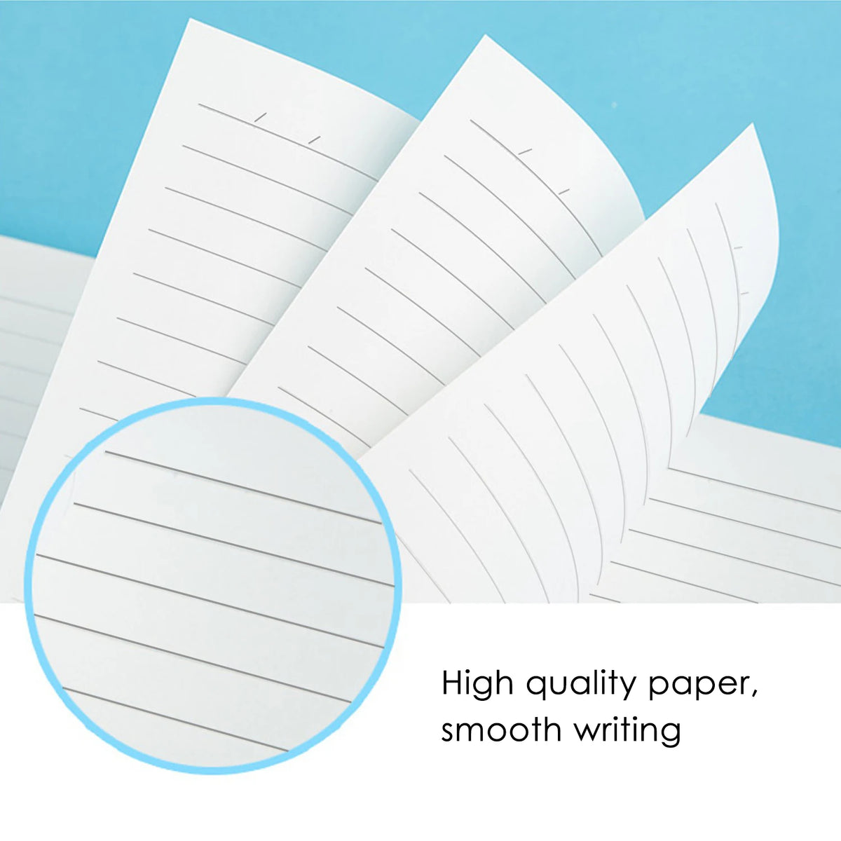 Tabbed Spiral Notebook with PP Cover – 120 Sheets