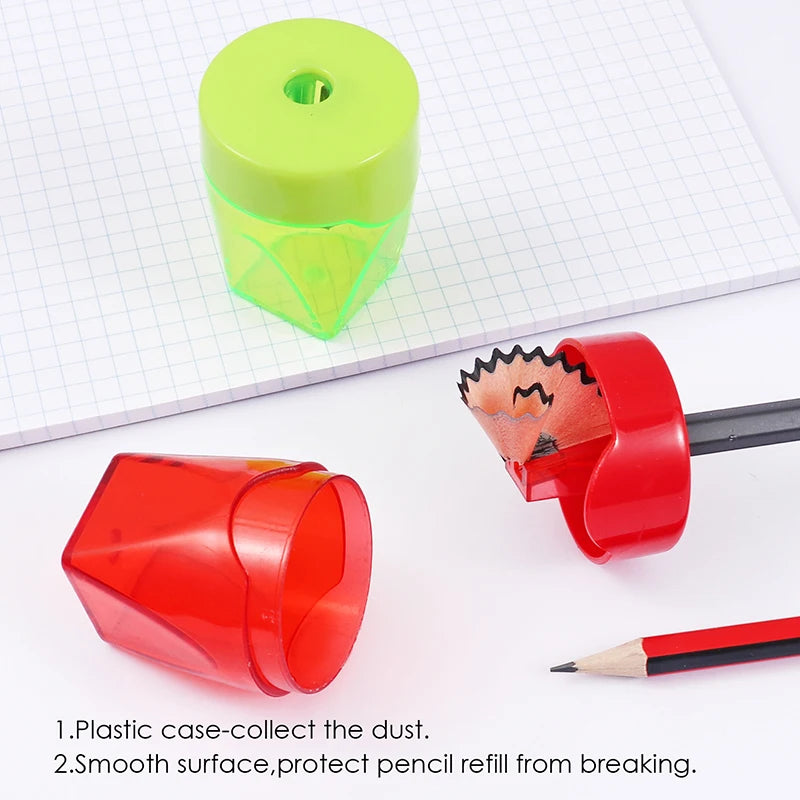 Flip-Top Pencil Sharpener with 8mm Hole