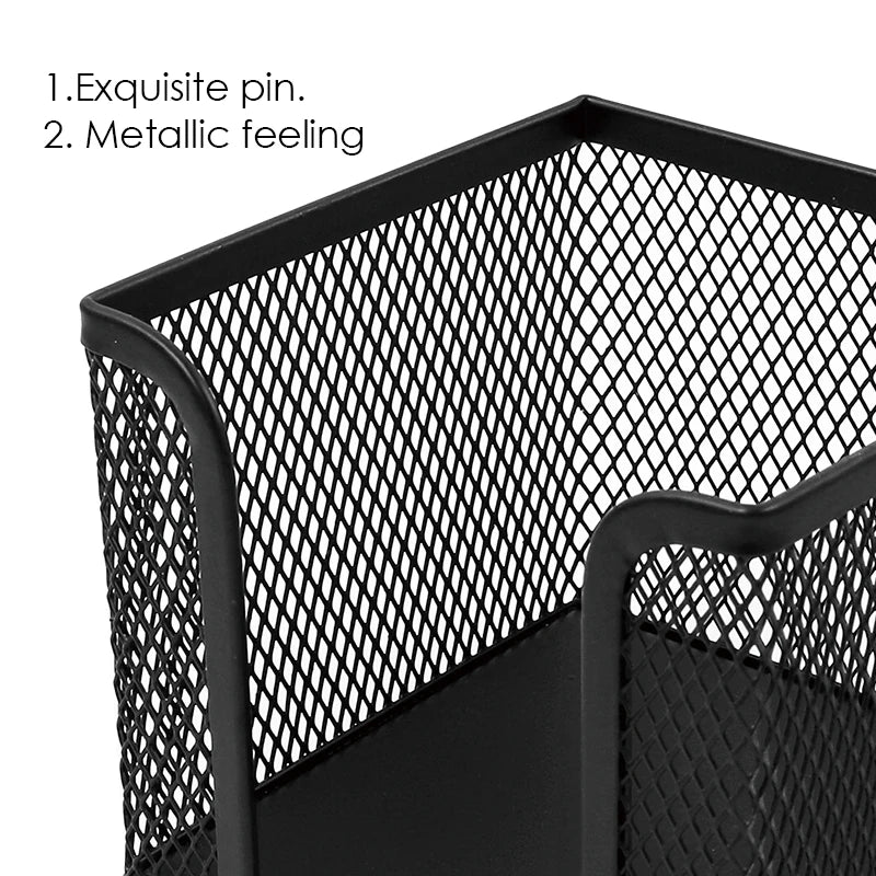 Metal Mesh Box and Sticky Note Holder