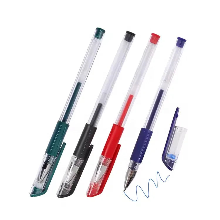 Plastic Gel Ink Pens 0.5mm – Pack of 4