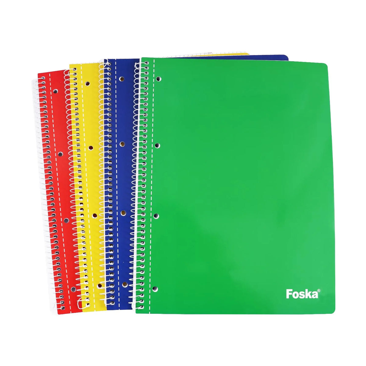 A4 Hard Cover Spiral Notebook 70 Sheets with Perforated Pages