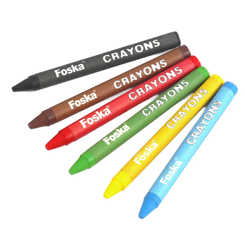 Wax Crayons for Kids – Set of 24