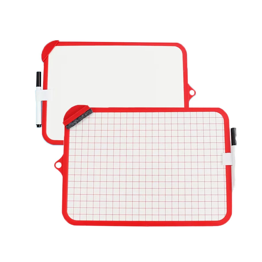 Kids Dry Erase Whiteboard with Pen and Eraser – 26 x 18.5cm