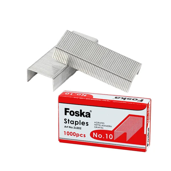 No.10 Office Metal Staples – Box of 1000