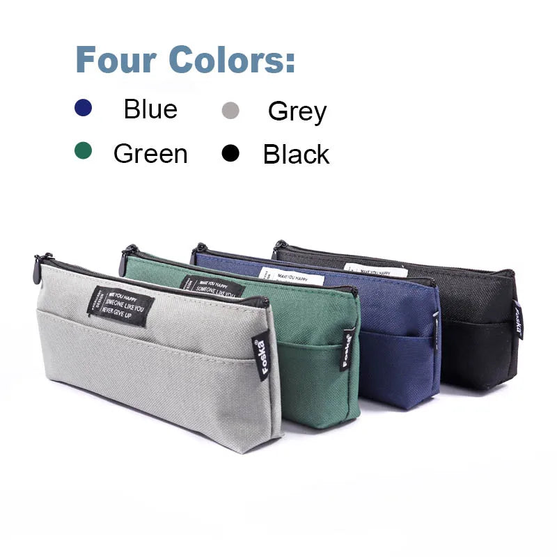 Oxford Cloth Waterproof Pencil Case with Zipper