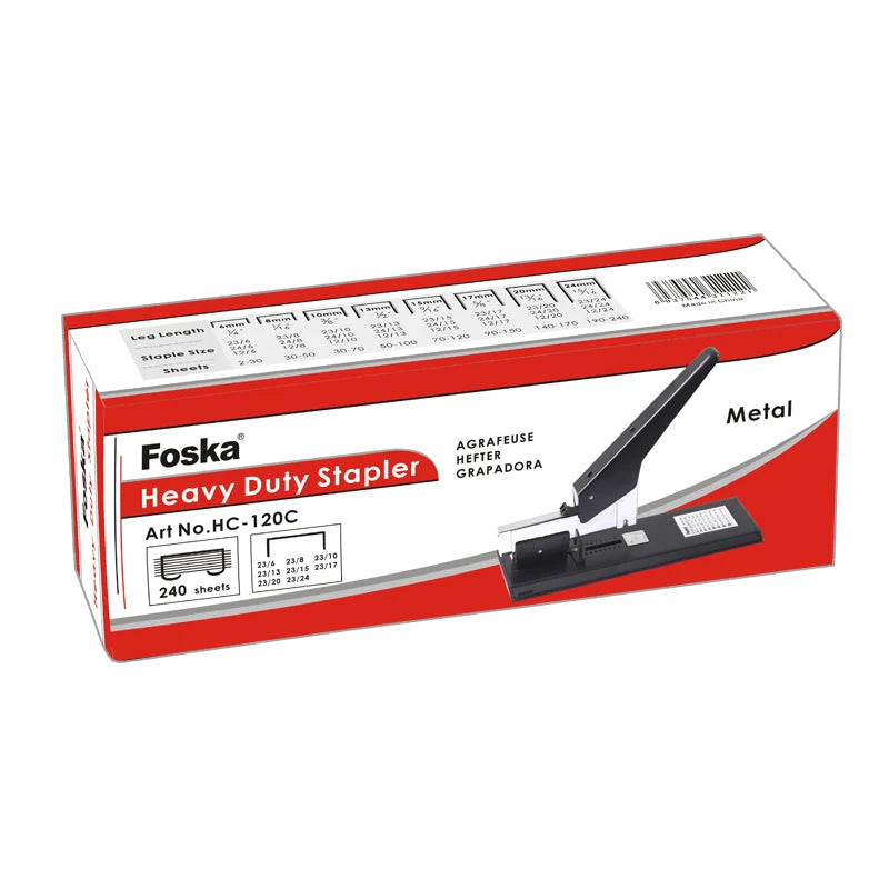 Heavy Duty Manual Industrial Stapler
