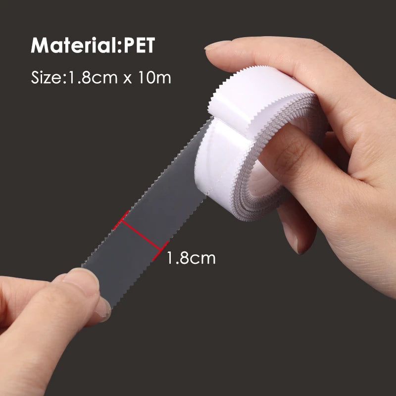 Double-Sided PET Tape 18mm x 10m – Pack of 2 Rolls