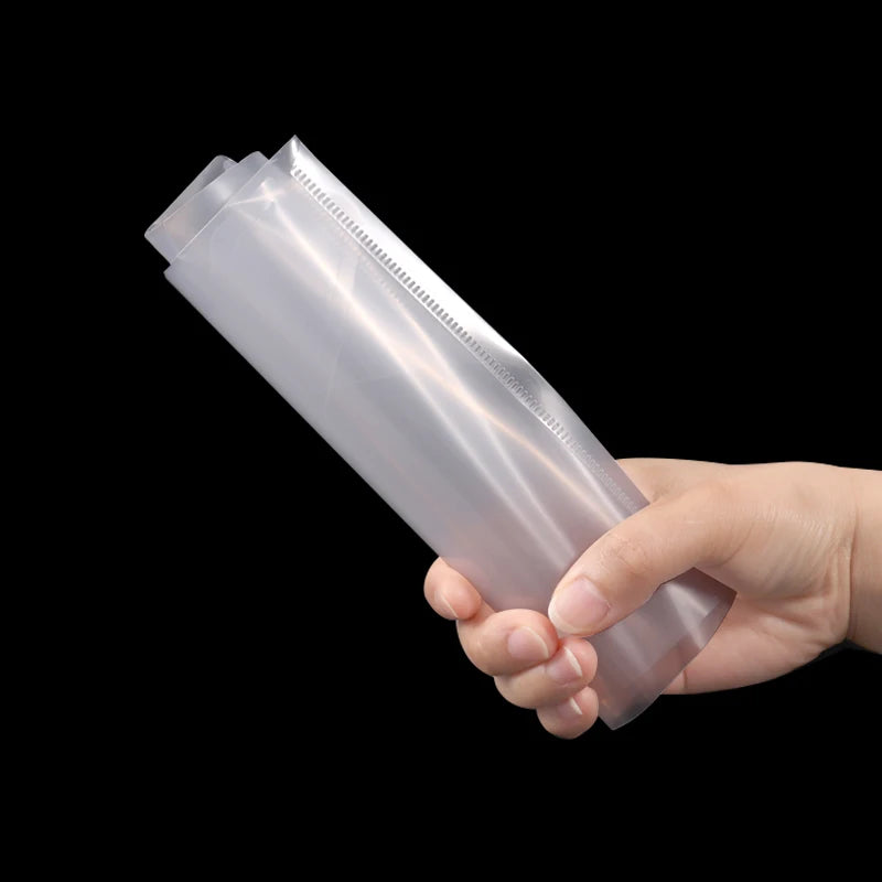 Snap Button Envelope File Pocket – Transparent