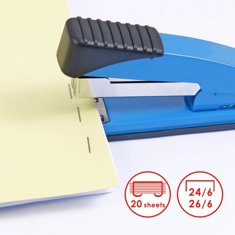 Metal Stapler Set with Staple Remover and 500 Staples