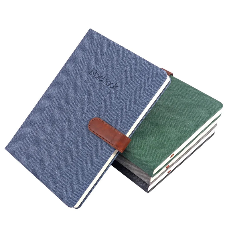 PU Leather Hardcover Buckle Journal Notebook