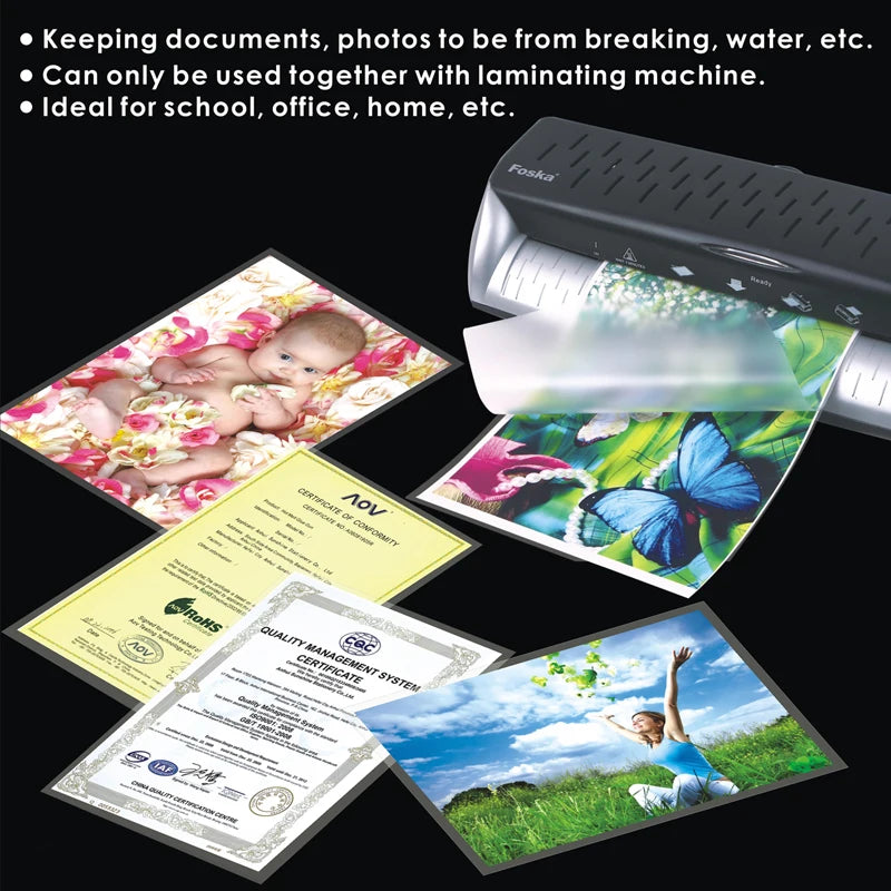 Hot Laminating Film 125 Micron – Box of 100