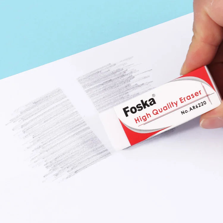 White Soft PVC Block Eraser