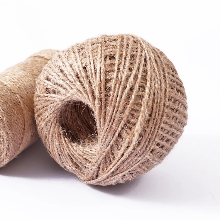 Natural Jute Twine Rope 70m – Decoration and Craft