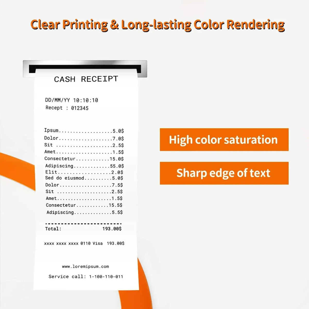 Thermal Receipt Paper Roll for POS Printers