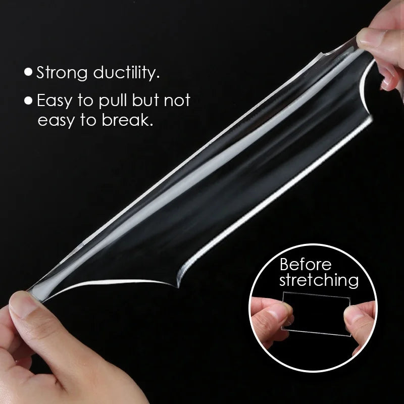 Transparent Nano Tape 24mm x 3m – Strong Reusable Grip