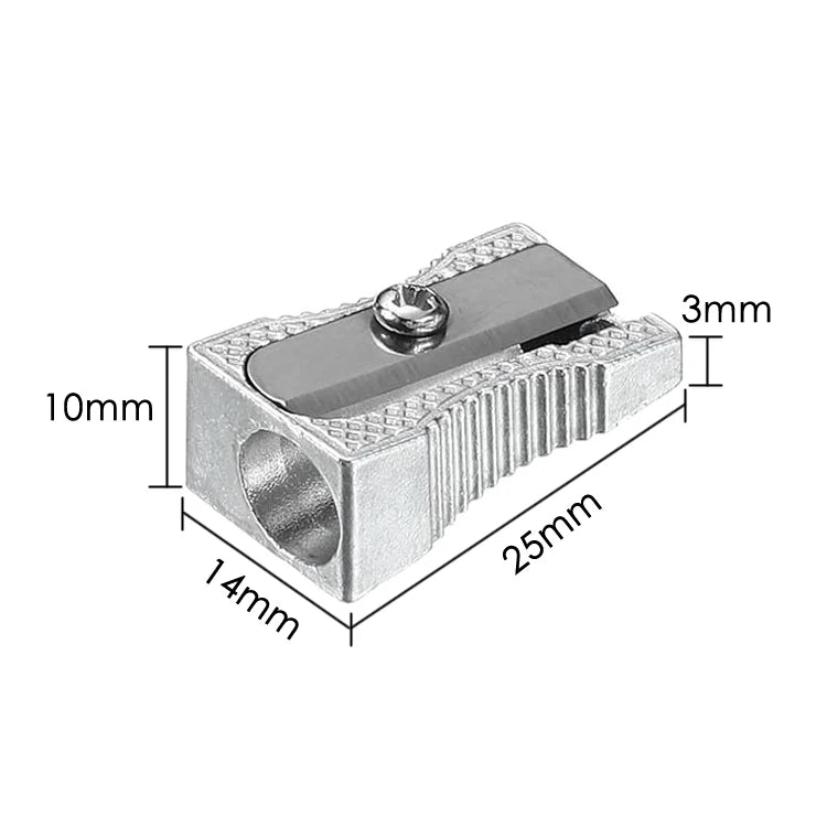 Aluminum Single-Hole Pencil Sharpener