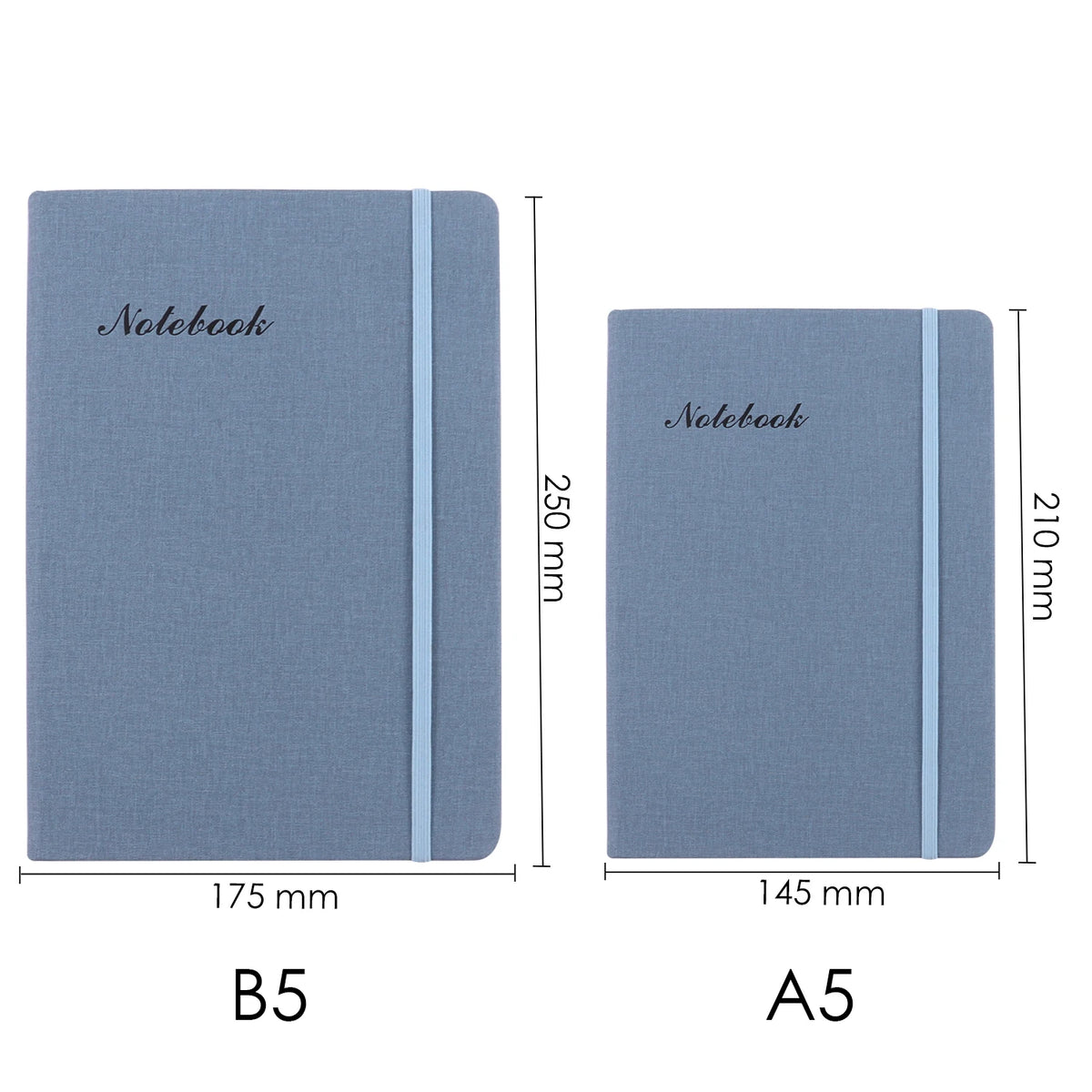 Embossed PU Leather Traveller's Journal with Rope