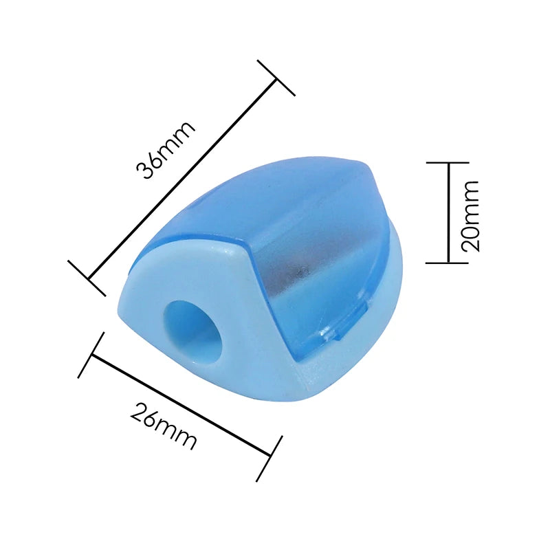 Single-Hole Pencil Sharpener with Cap