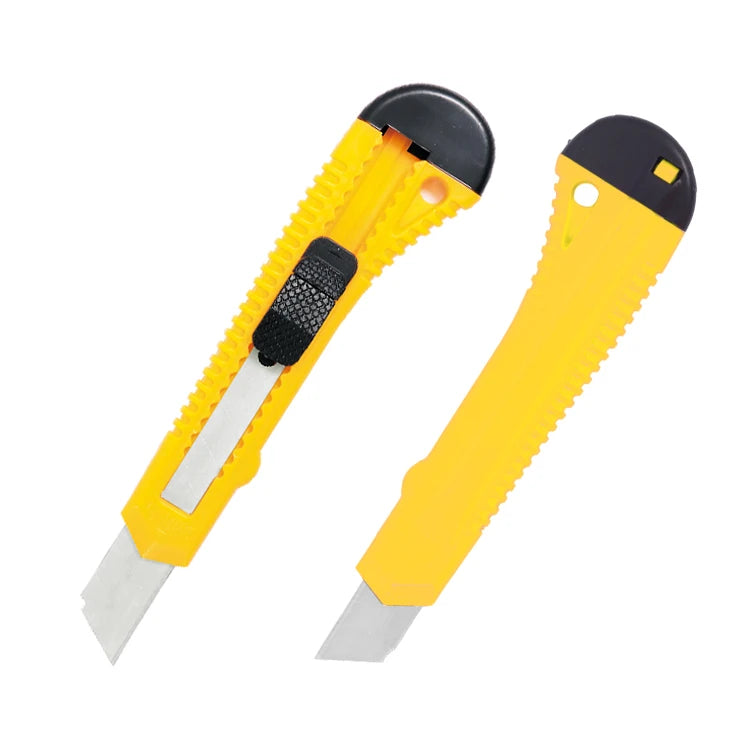 Heavy Duty Snap-Off Utility Knife with Safety Retractable Blade