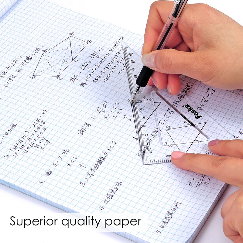 Grid Tear-Off Notepad Memo Pad 50 Sheets