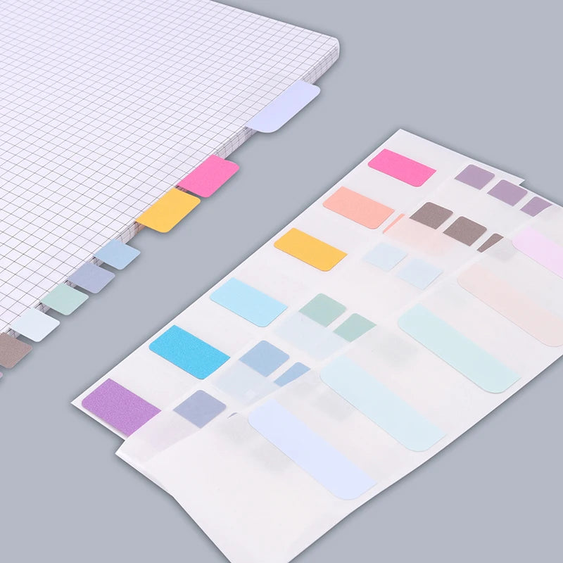 Repositionable Sticky Index Tabs 25 x 28 mm – Pack of 120