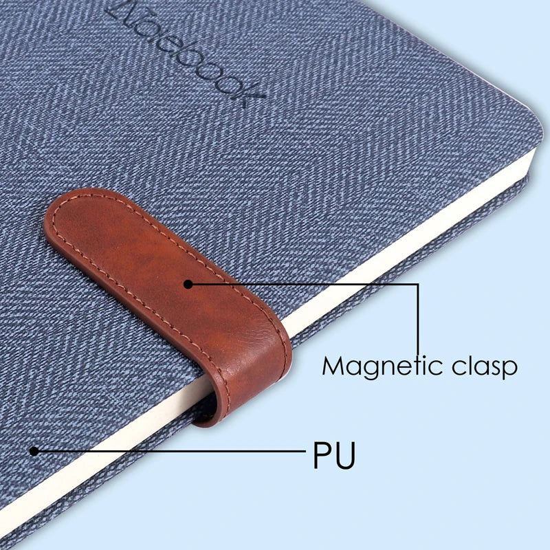PU Leather Hardcover Buckle Journal Notebook