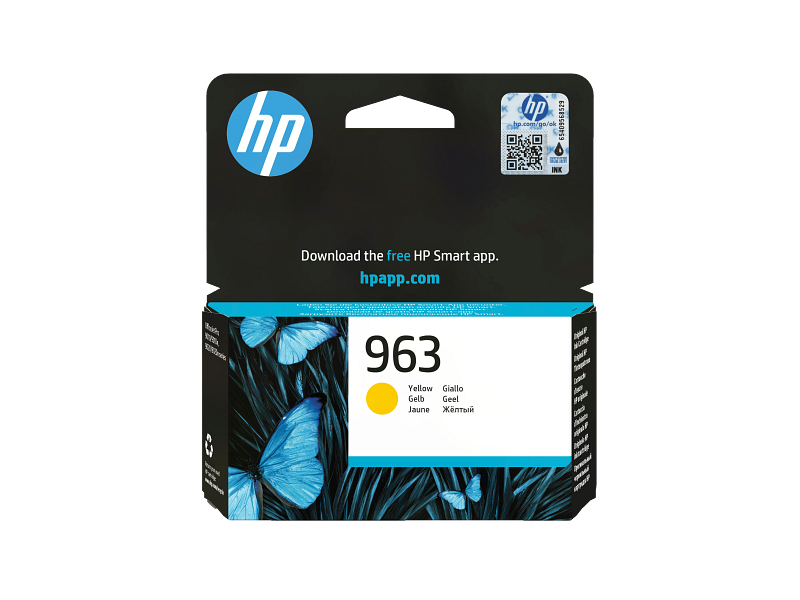 HP 963 Yellow Ink Cartridge