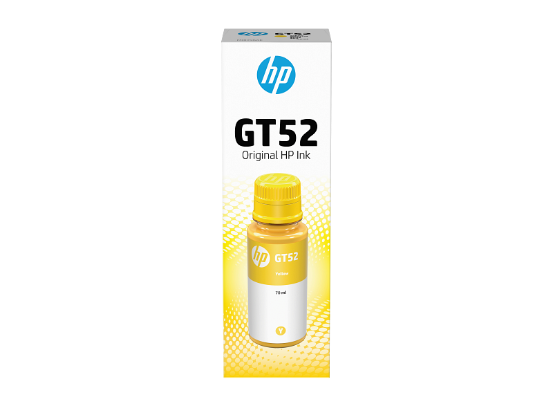 HP GT52 Yellow Ink