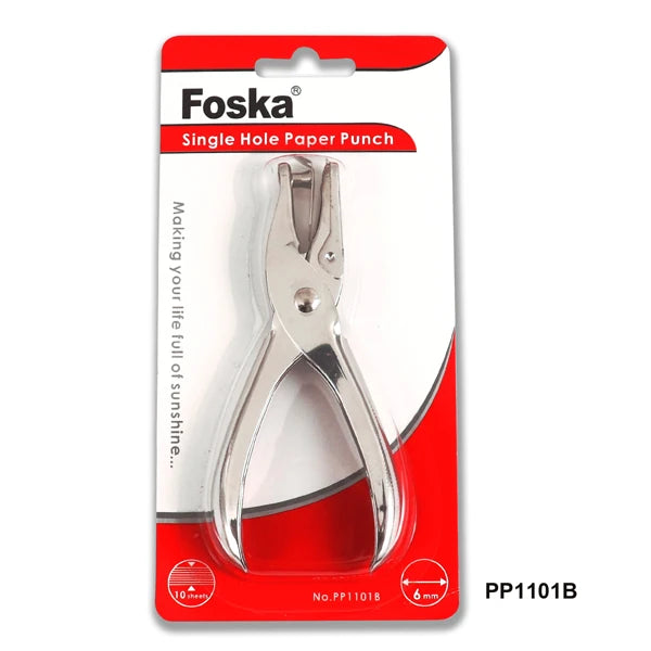 Metal Paper Hole Punch – 6 mm Hole