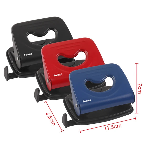 Metal Office Paper Hole Punch – 20 Sheets