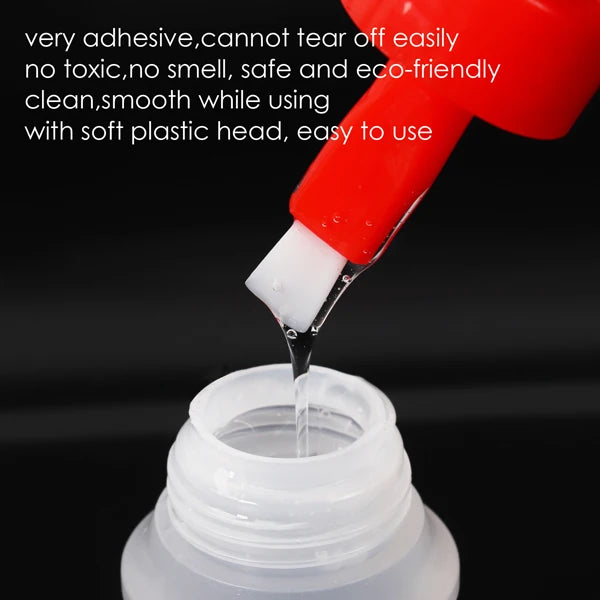 Clear Liquid Paper Glue 70g – Bottle with Brush