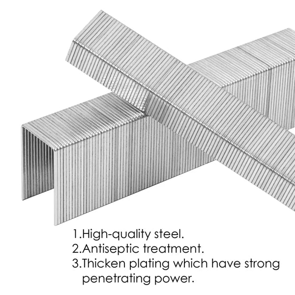 Heavy Duty Industrial Metal Staples – Box of 1000