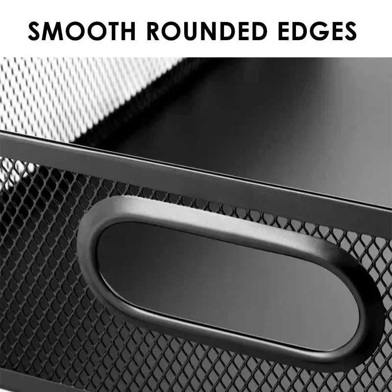 Iron 3-Tier Desktop Document Storage Rack