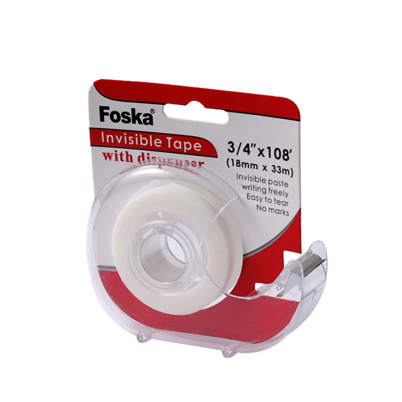 Invisible Matte Tape with Dispenser 18mm x 33m