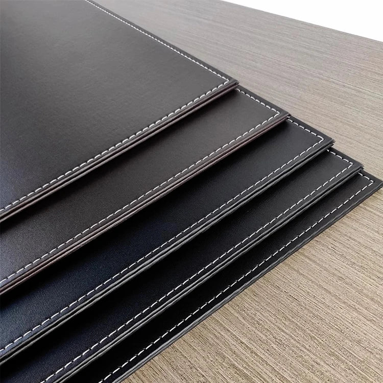 Vegan Leather Desk Pad – Waterproof and Non-Slip