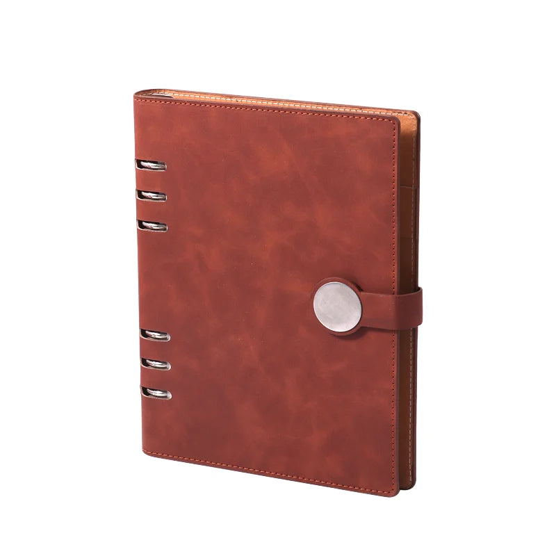 A5 Waterproof PU Leather Business Diary Notebook – 100 Sheets