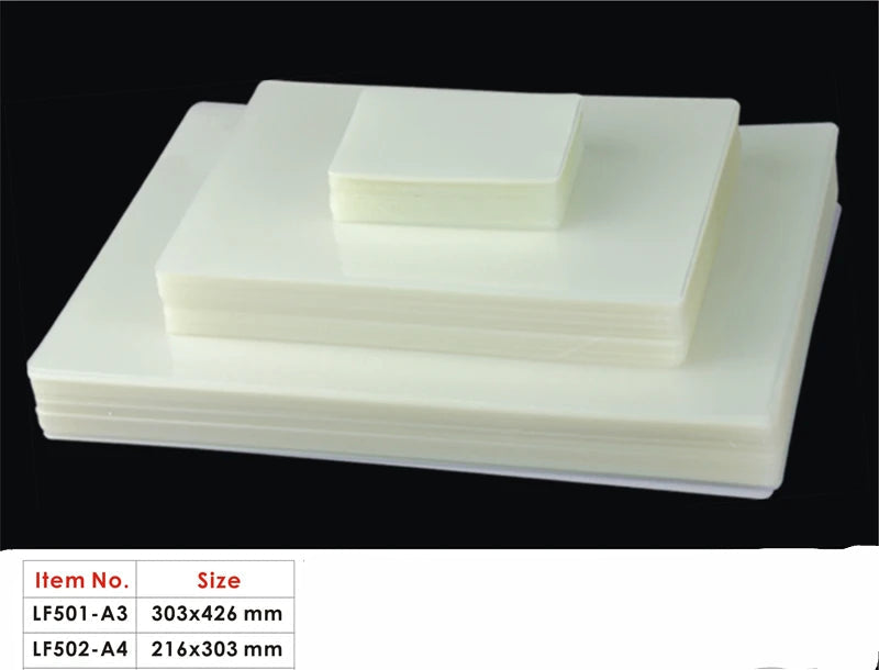 Hot Laminating Film 125 Micron – Box of 100