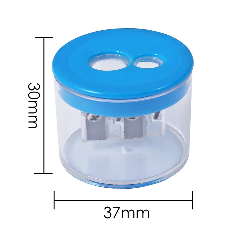 Mini Double-Hole Pencil Sharpener with Box
