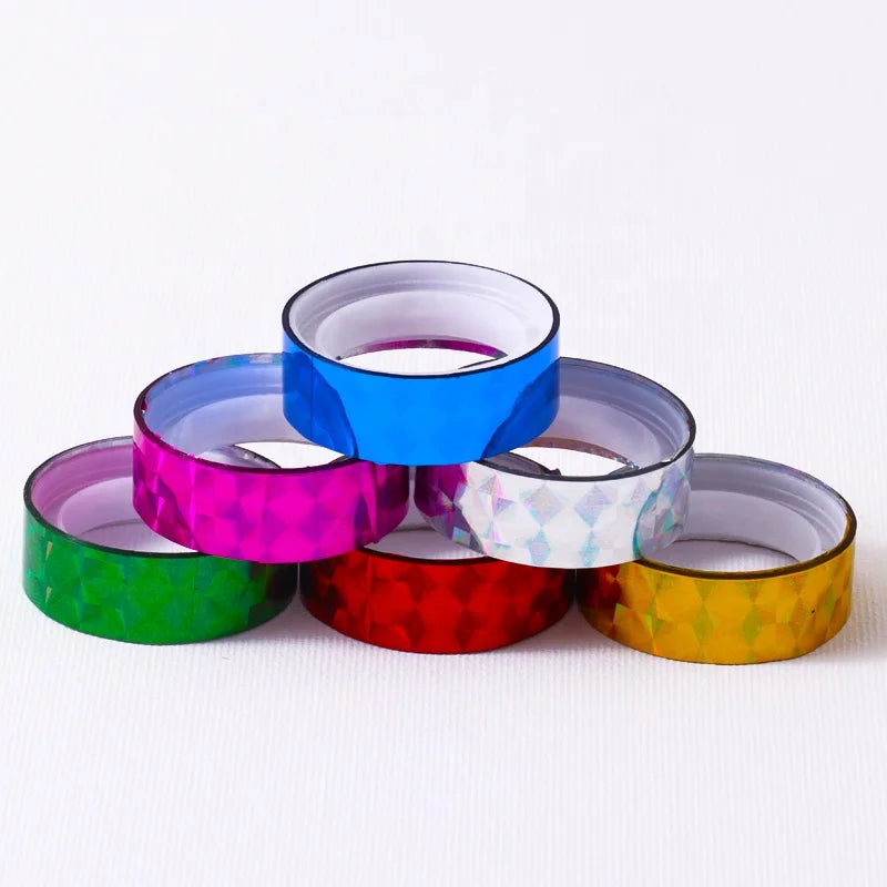 Holographic Glitter Decorating Tape 12mm x 2.5m – Box of 72