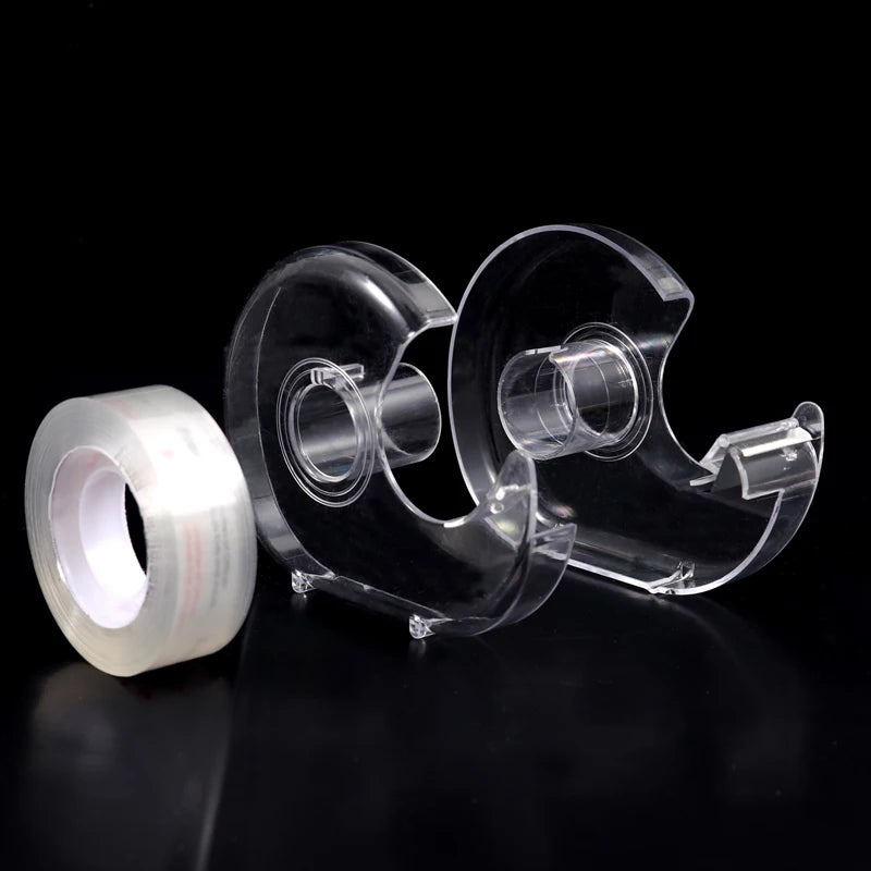 Clear Adhesive Tape with Dispenser 18mm x 33m