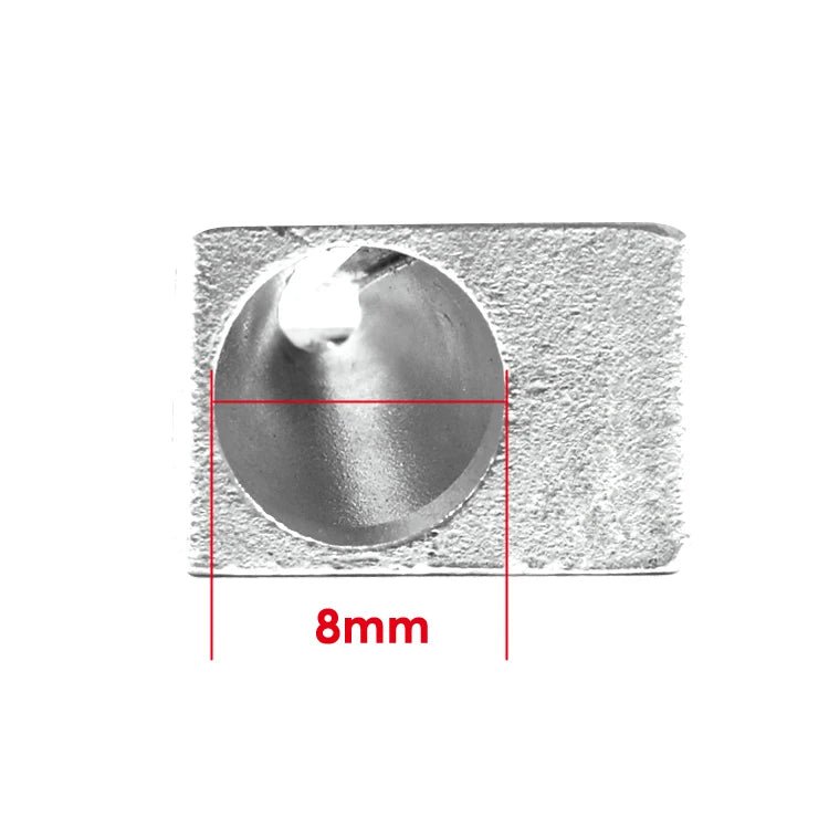 Aluminum Single-Hole Pencil Sharpener