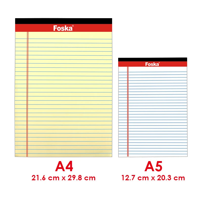 Yellow Legal Pad Wide Ruled 50 Sheets